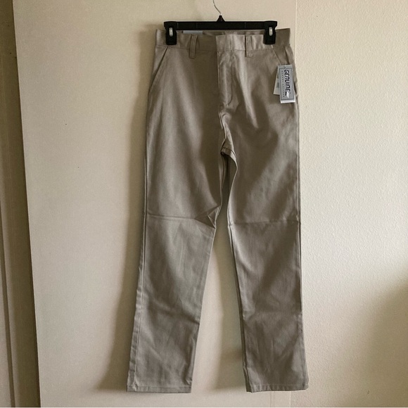 Boys Chino Pants with Packets Modern Fit Flet Front | NWT | Size 18 - Picture 3 of 8